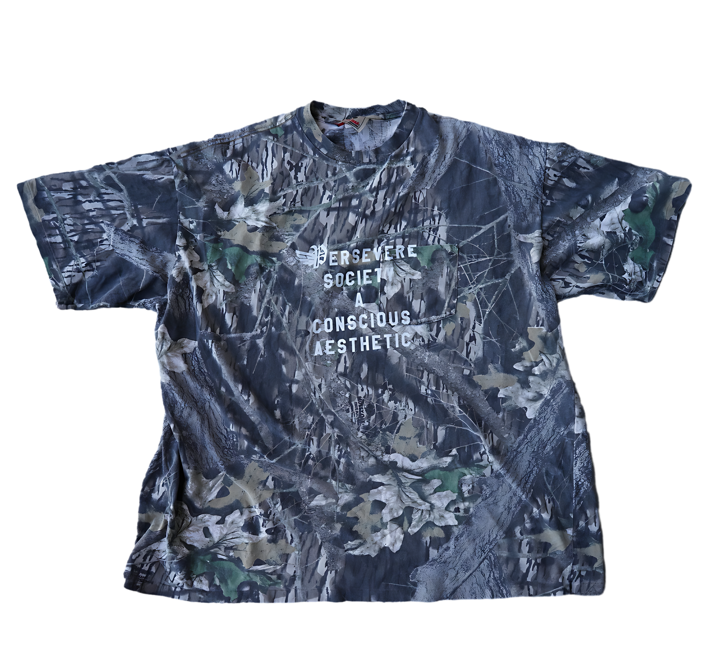 Persevere Or Die Vintage Realtree T-Shirt