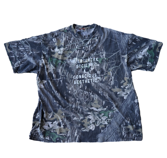 Persevere Or Die Vintage Realtree T-Shirt