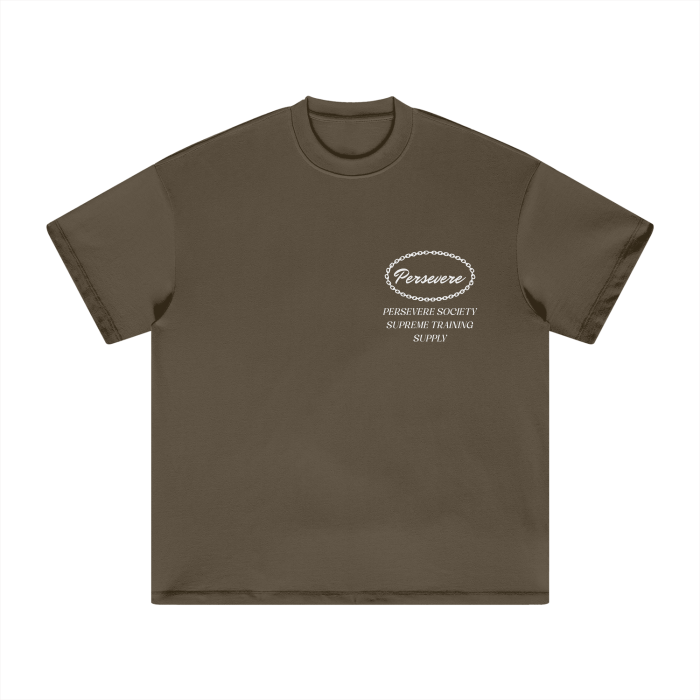 Fundamental T-shirt - Brown