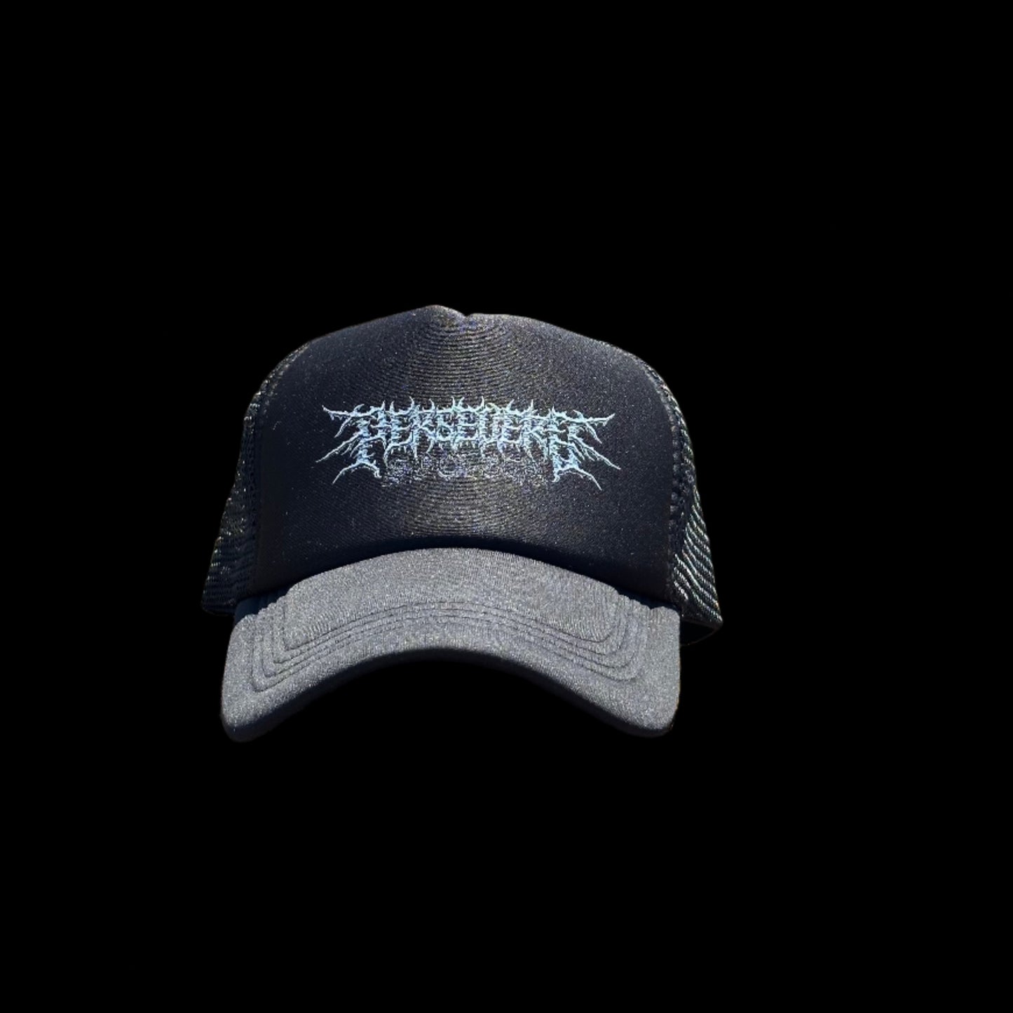 “Grunge” Trucker Hat Black