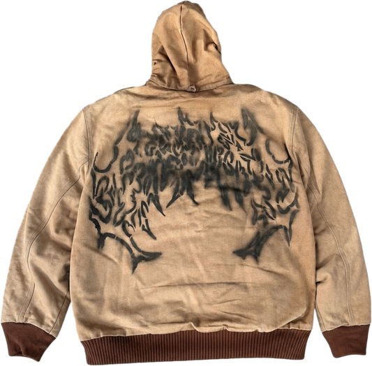 Vintage Hooded Carhartt Persevere Jacket- XL