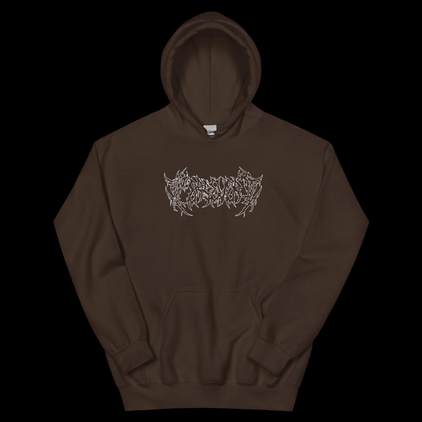 Persevere ‘Metal’ Hoodie- CHOCOLATE