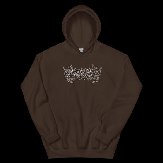 Persevere ‘Metal’ Hoodie- CHOCOLATE